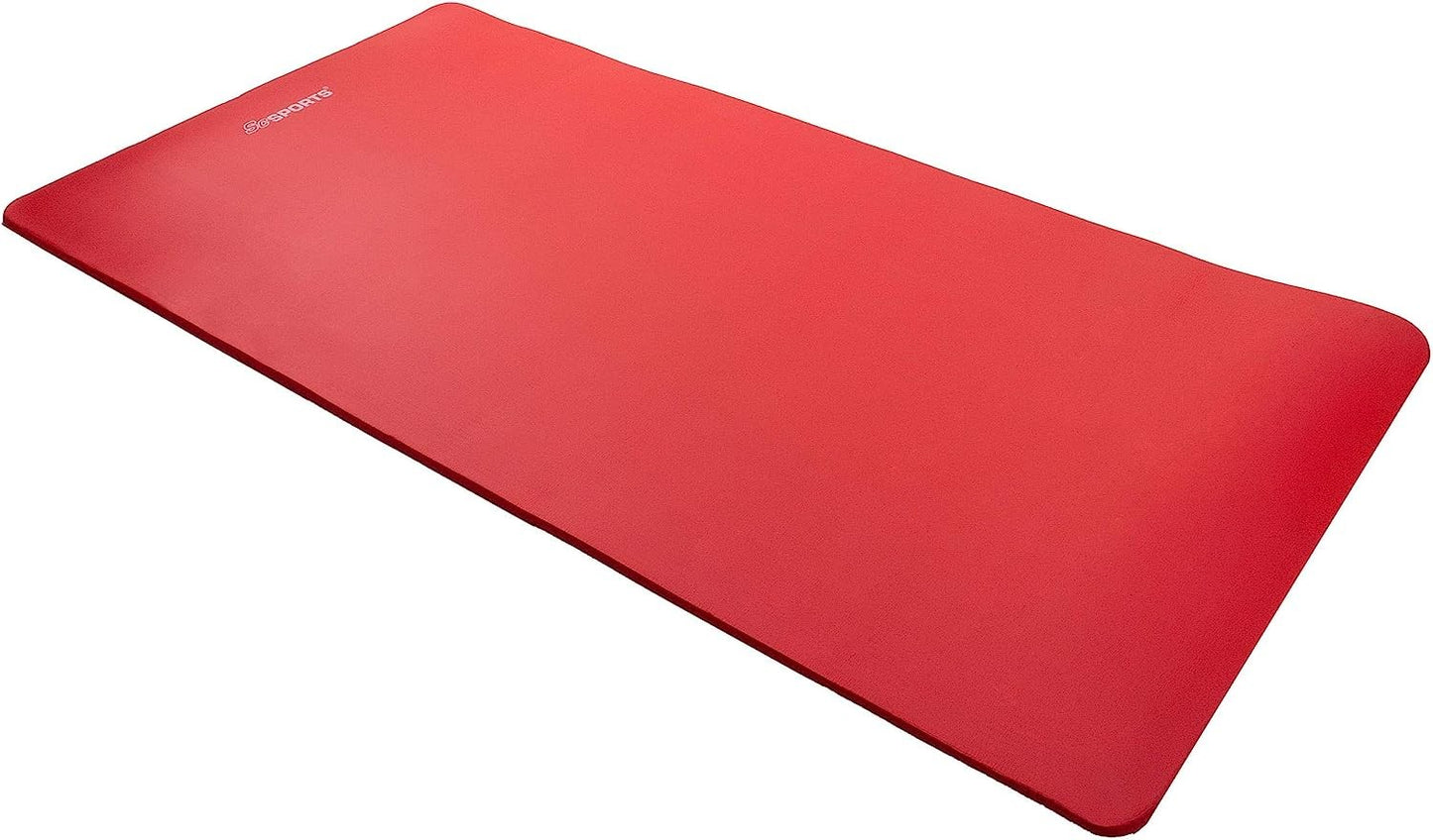 ScSPORTS Yogamat  190 cm x 80 cm x 1,5 cm - Rood