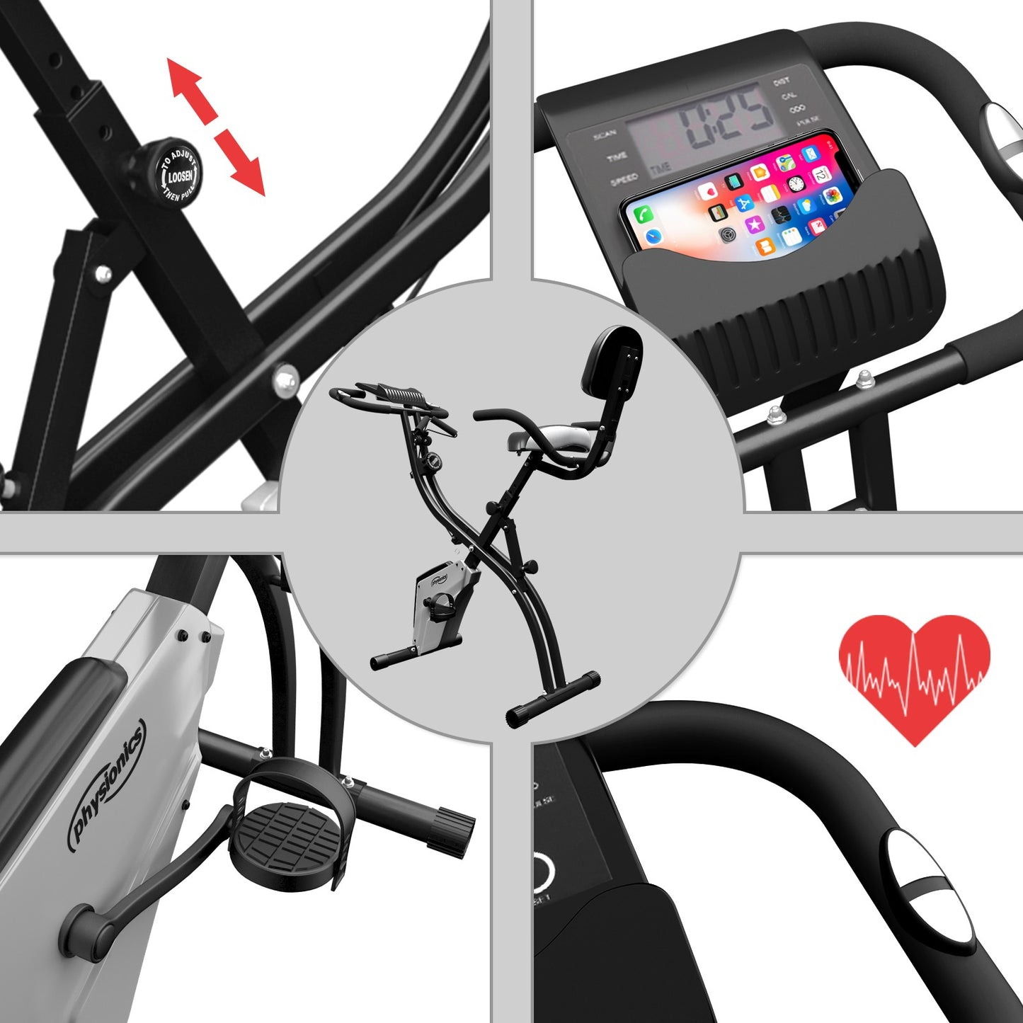 Physionics Hometrainer Fiets